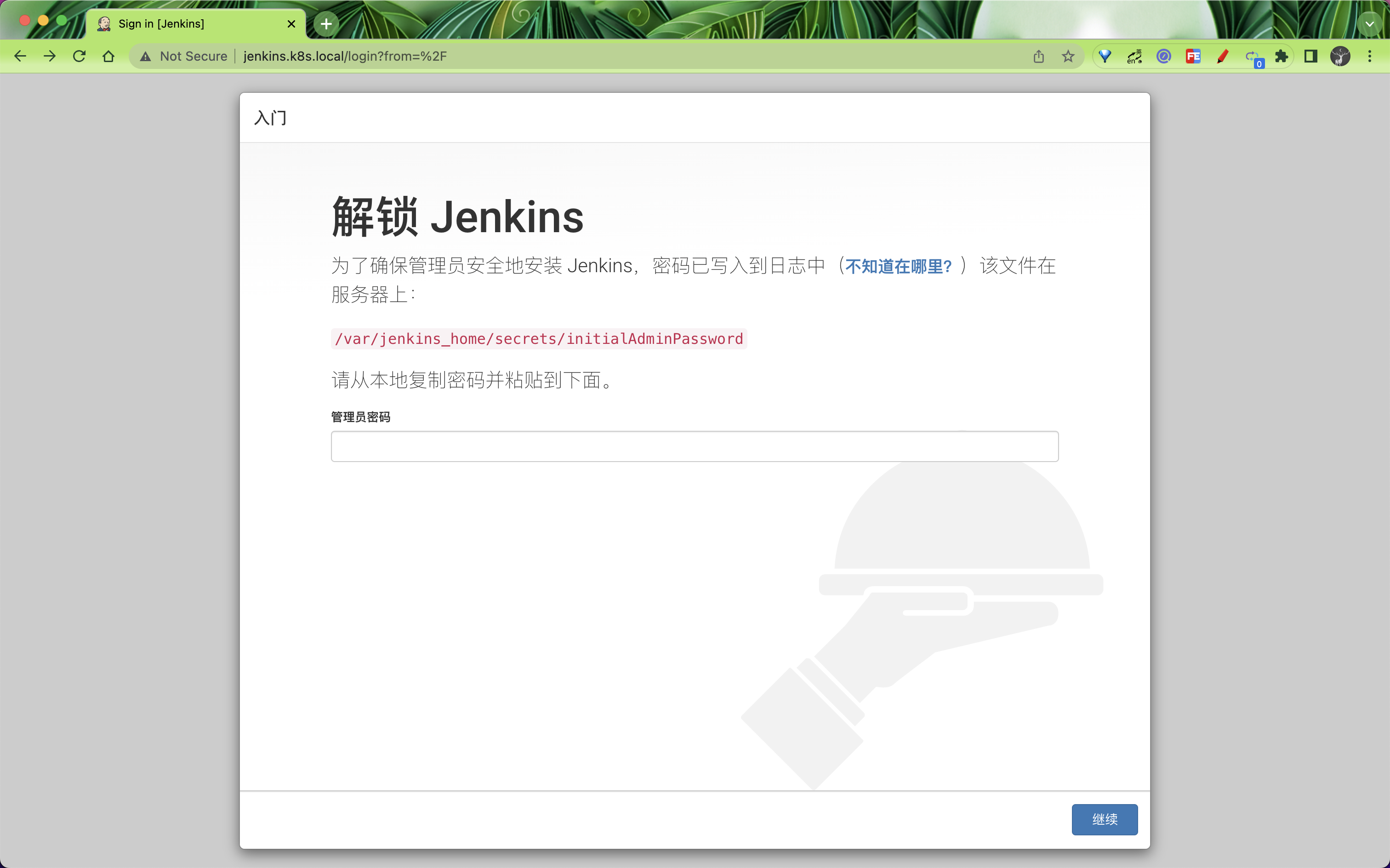 jenkins unlock